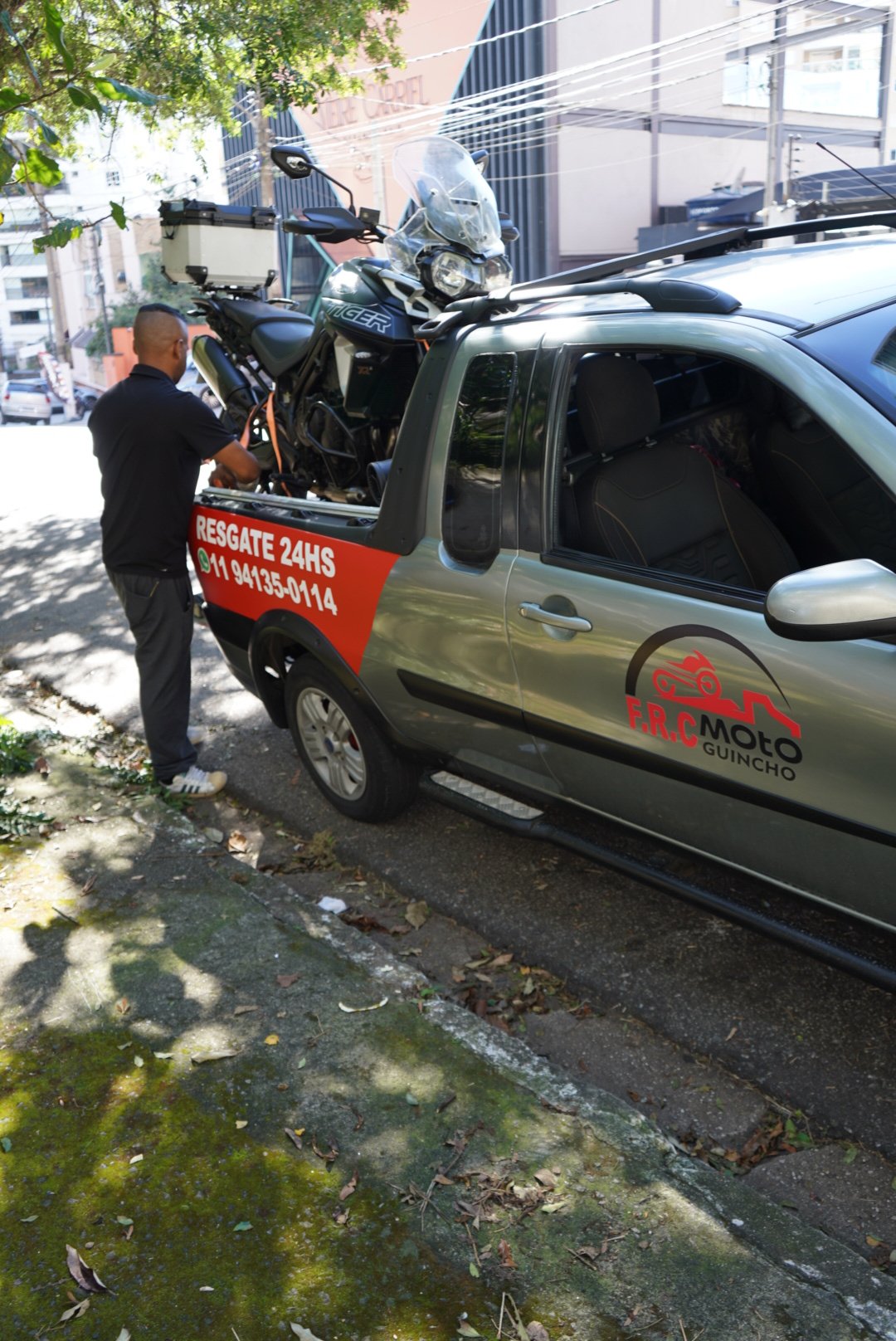 Resgate e transporte seguro de moto em São Paulo
